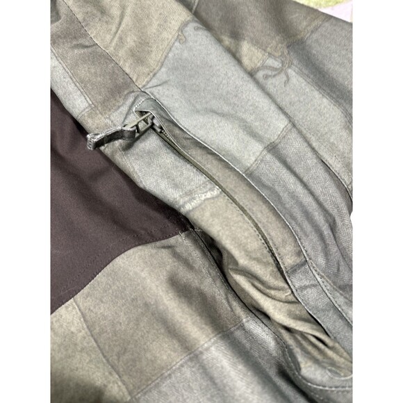 Burton DRYRIDE Hooded Snowboard Coat XL Ski Parka Fish Theme Thermolite Green - Picture 8 of 14